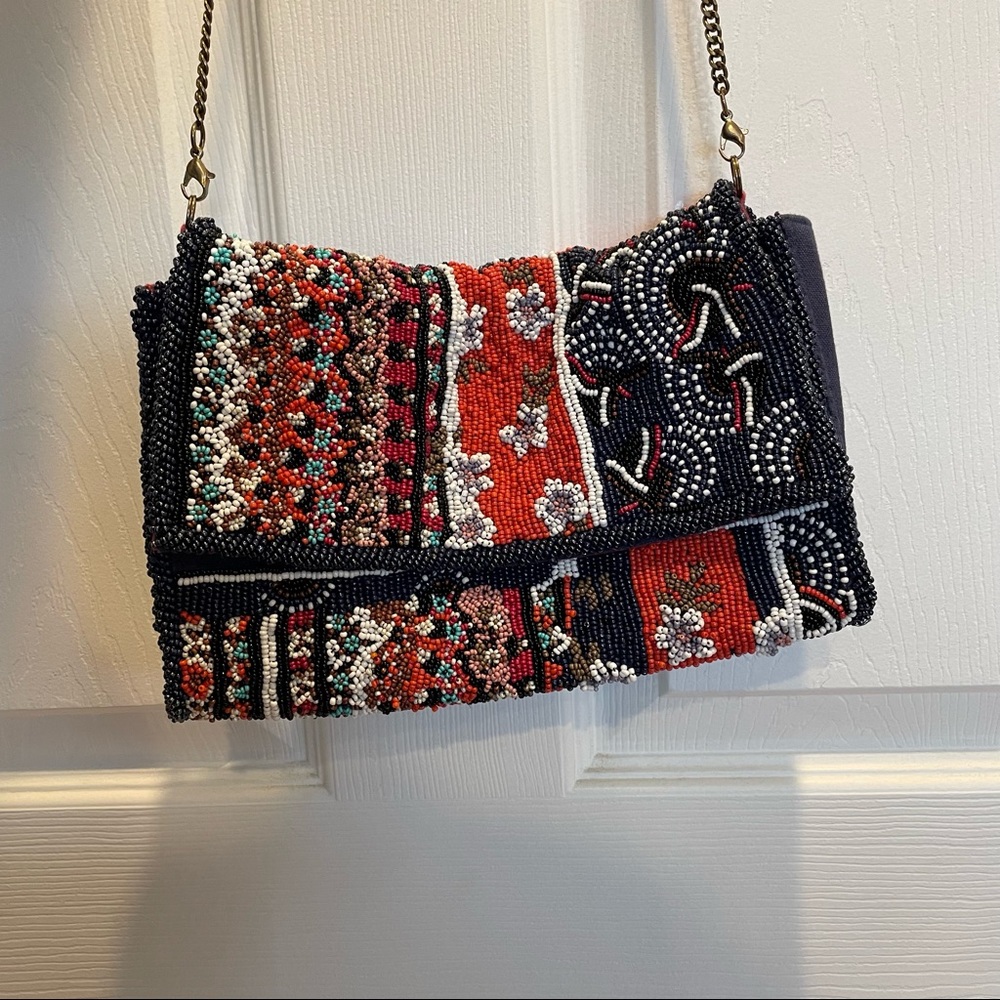 Anthropologie Beaded Purse